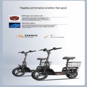 Compact and Convenient: T3 Hezzo E-Bike for Urban Travel (HEZZO SPORT-T3-3: orange)